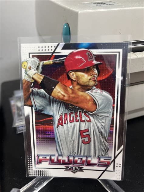 2020 Topps Fire 31 Albert Pujols EBay