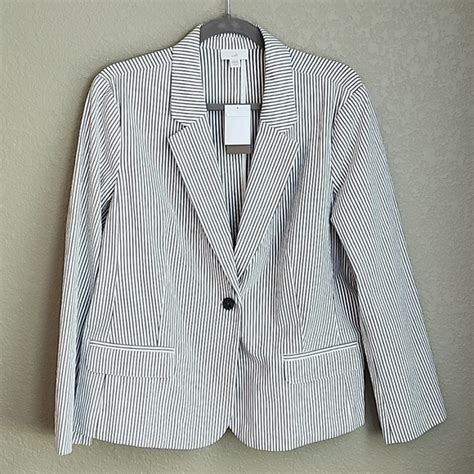 J Jill Jackets Coats Nwt Jjill Summer Blazer Large Petite Poshmark