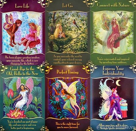 Magical Messages From The Fairies Oracle Deck 44 Oracle Etsy