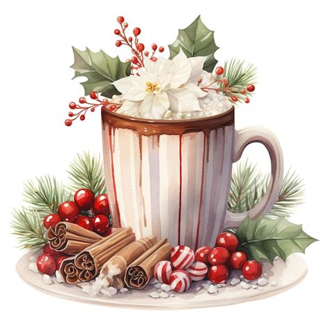 Premium AI Image Christmas Hot Cocoa