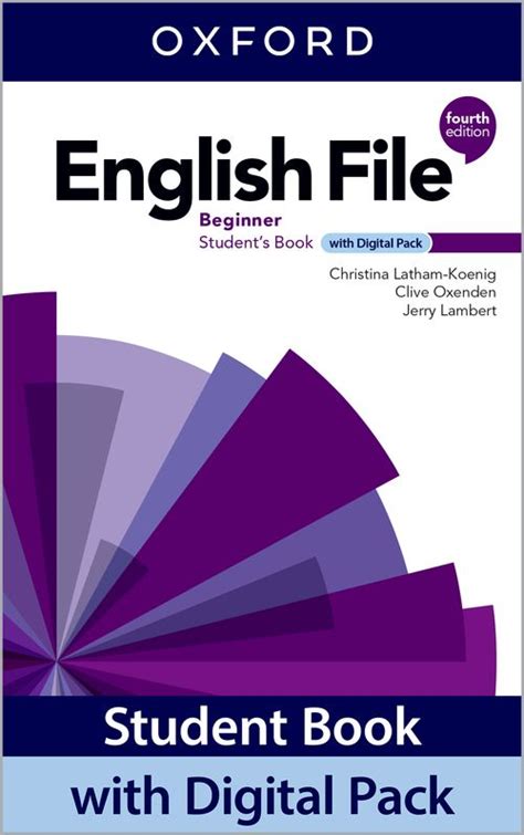 English File 4th Edition Beginner Student Book With Digital Pack