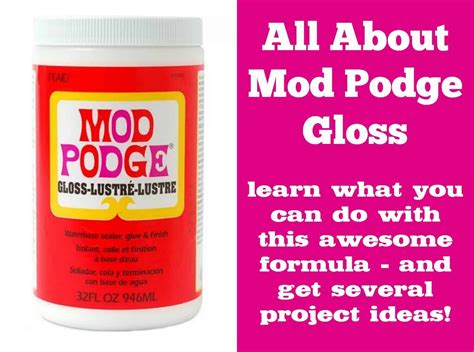 Mod Podge Gloss Everything You Need To Know Artofit