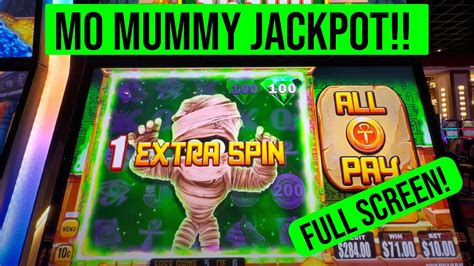 MO MUMMY SLOT JACKPOT Full Screen Mummy YouTube