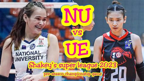 Nu Vs Ue Highlights Shakey S Super League Pre Season Championship