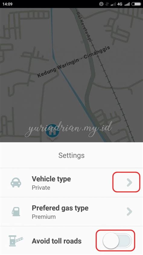 Cara Setting Waze Untuk Pengguna Sepeda Motor Yuri Adrian