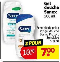 Promo Gel Douche Sanex Chez Kruidvat Icatalogue Fr