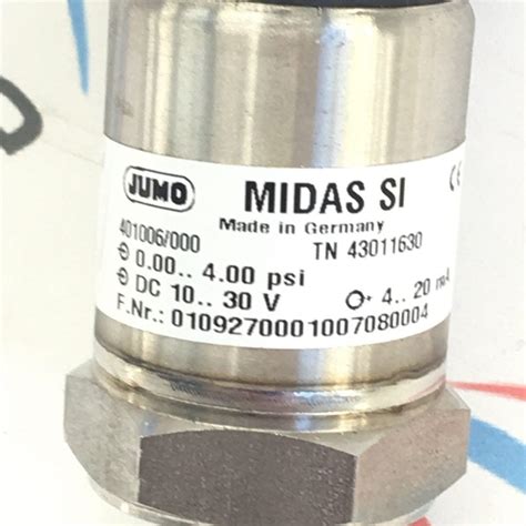 Jumo Midas S Pressure Transmitter