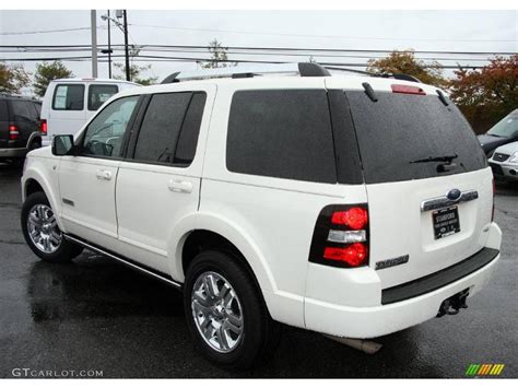 White Sand Tri Coat Ford Explorer Limited X Photo