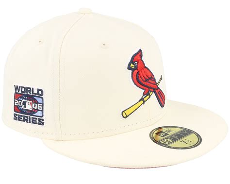 St. Louis Cardinals Feather 59FIFTY Chrome/Cardinal Fitted - New Era ...