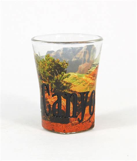 Grand Canyon Color Shot Glass Americaware