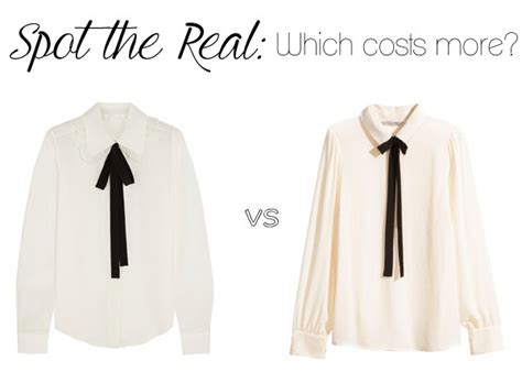 Spot The Real Chloe Pussy Bow Blouse The Budget Babe Affordable
