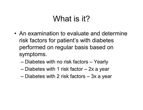 Comprehensive Diabetic Foot Examination | PDF