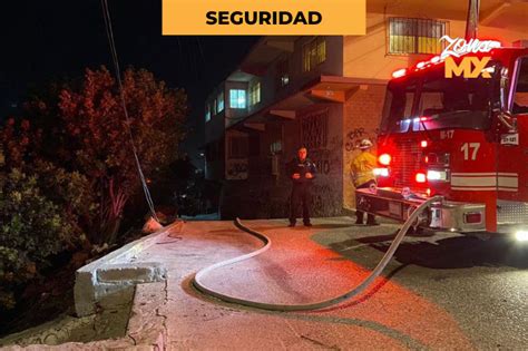 Cortocircuito provoca incendio en departamentos de la colonia del Río