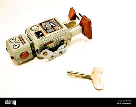 vintage tin toys Stock Photo - Alamy