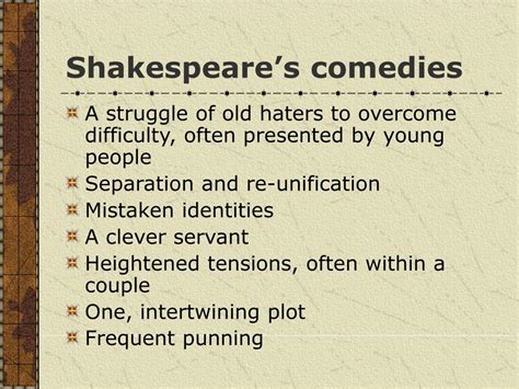 PPT - Shakespeare ’s comedies PowerPoint Presentation, free download - ID:678114