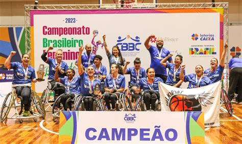 Equipe Mineira Conquista Brasileiro Feminino De Basquete Em Cadeira De