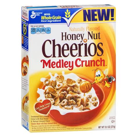 Cheerios Honey Nut Medley Crunch Cereal 1source