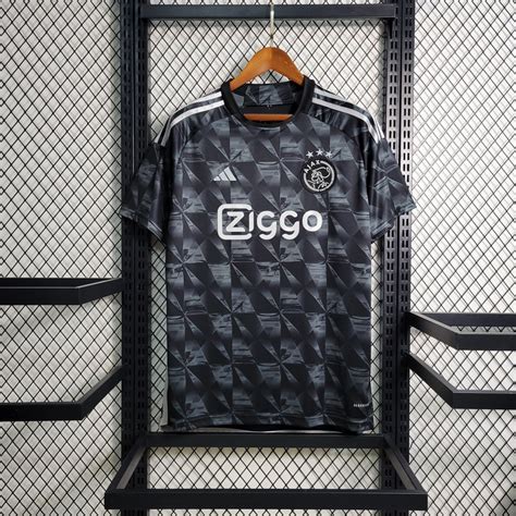 Camisa Ajax Preta Camisetas De Time Manto Sports