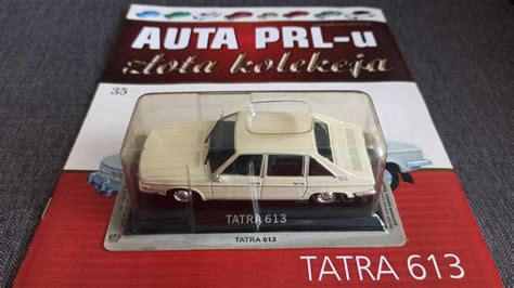 Tatra 613 1 43 Model Deagostini Auta PRL u Złota Kolekcja Kultowe