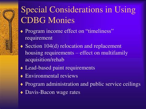 Ppt Community Development Block Grant Cdbg Program Powerpoint