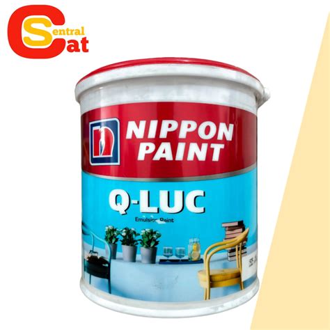 Jual All Varian Cat Tembok Qluc Kg Nippon Paint Shopee Indonesia