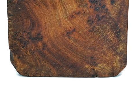 Large Antique Olive Wood Cutting Board Rustic French Chopping Board