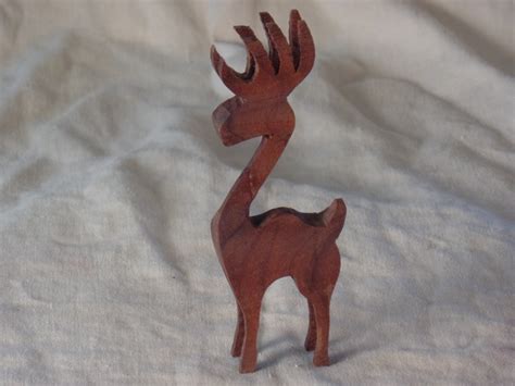 Hand Carved Reindeer