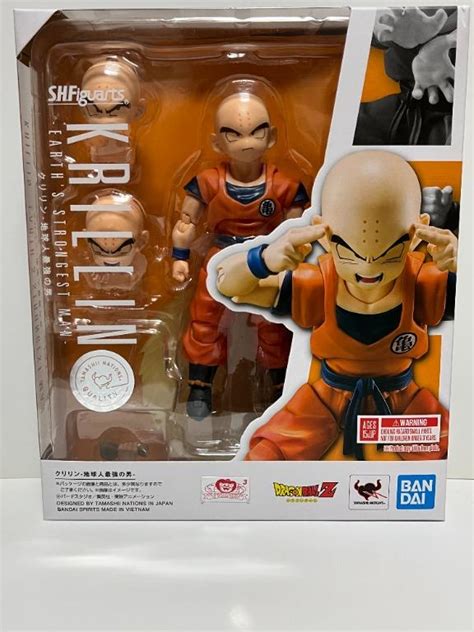 SHF S H Figuarts SH Figuarts Dragon Ball Krillin Strongest Man On Earth