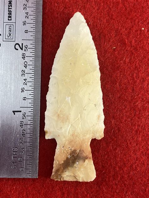 At Auction Hardin Indian Artifact Arrowhead