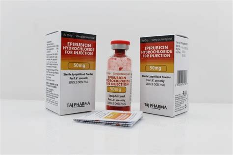 Epirubicin Hydrochloride For Injection Mg