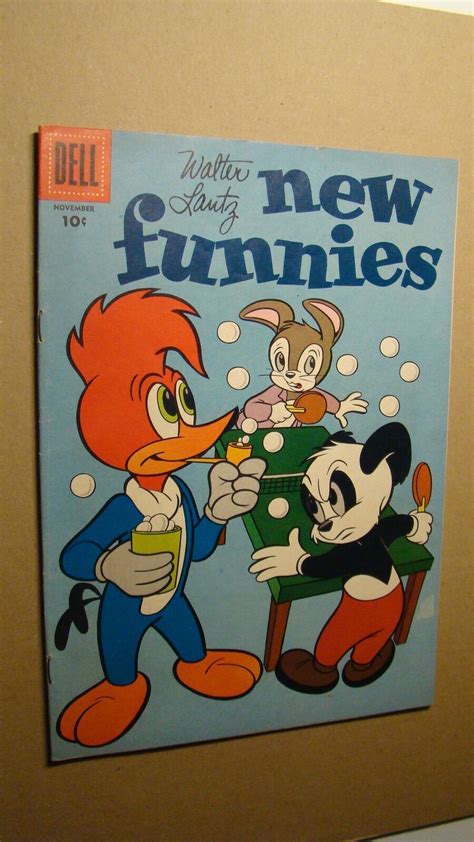 New Funnies Nice Copy Woody Woodpecker Dell Comics Walter