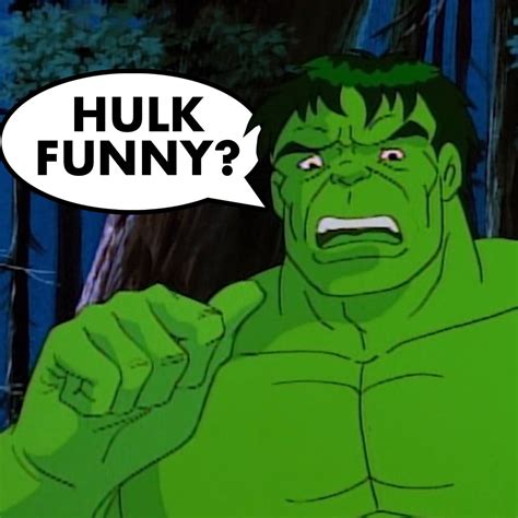 Hulk Cartoon Face