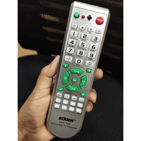 EASY SET UP TV CONTROLLER UNIVERSAL TELEVISION REMOTE Deluxe REMOTE