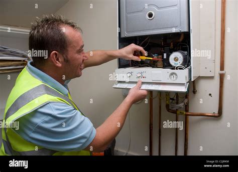 Boiler Service Hi Res Stock Photography And Images Alamy