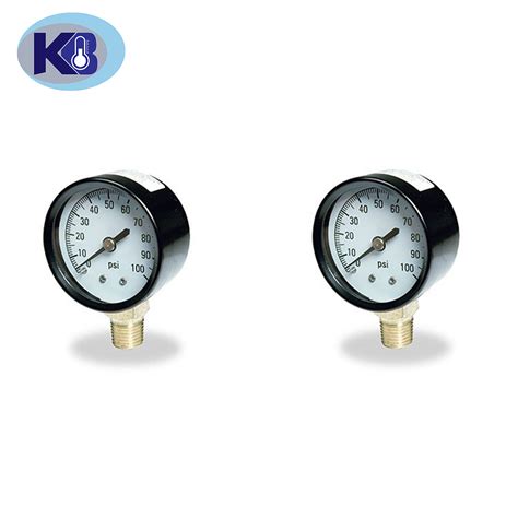 Pneumatic Pressure Gauge Hydraulic Manometer Bourdon Tube Pressure