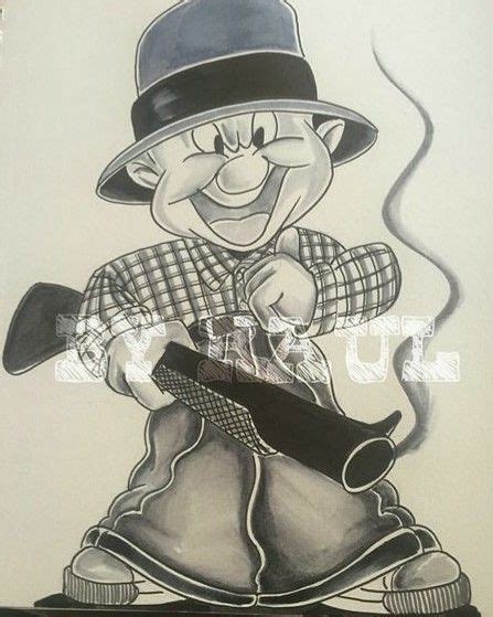 You Can Look New Details Of Cartoon Character Gangster Cartoon Tattoo Designs By Click This Link