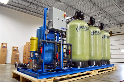 Integrated Activated Carbon Filter And Water Softener Skid Marlo