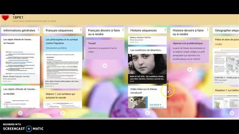 Tuto Padlet 1bpe1 Youtube