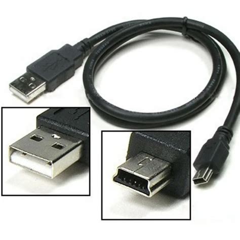 Pcs Cm Mini Usb Mini Pin B Data Charger Charging Cable Cord