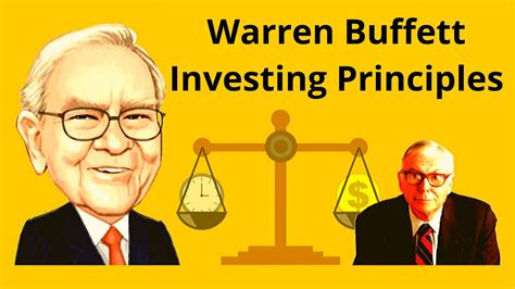 Warren Buffett Investing Principles