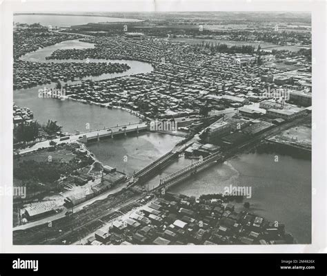 Martin Pena Canal. Original caption: Aerial view of Martin Pena Canal ...