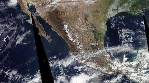 Nasa Publica Imágenes De Los Incendios De México Desde El Espacio