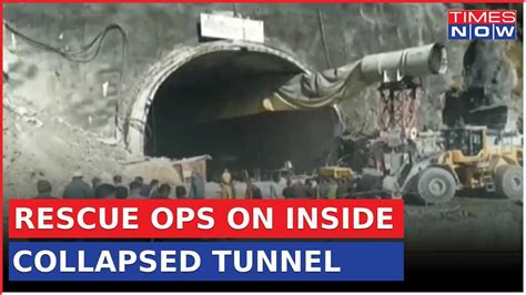 Tunnel Collapses In Uttarakhands Uttarkashi Rescue Ops Underway For