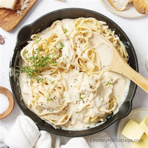 Evaporated Milk Alfredo Sauce