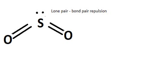 Why is bond angle of SO2 less than 120 degrees - Chemistry - Chemical ...