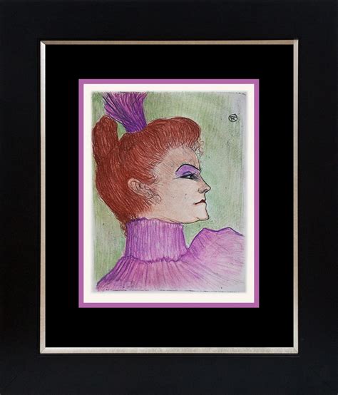 Sold Price Toulouse Lautrec Hand Colored Lithograph From 1966 January 6 0121 900 Am Cst