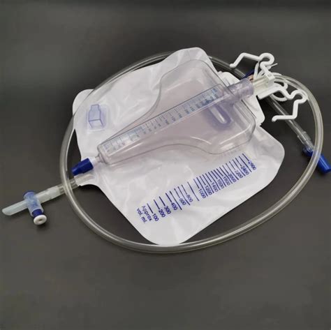 Disposable Medical Grade PVC Urine Meter Drainage Bag FDA Ce ISO