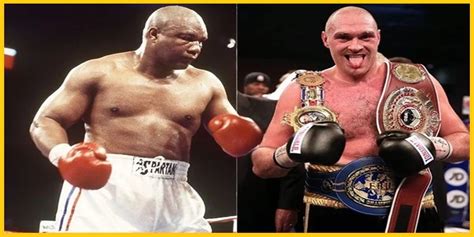 Tyson Fury vs George Foreman Fantasy Fight