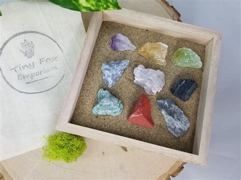 Mini Intuitively Chosen Raw Crystal Set Beginner Crystal Set Etsy