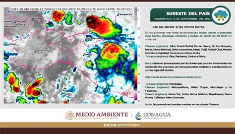 Tabasco Hoy On Twitter Climathde Acuerdo Al Pron Stico Inmediato